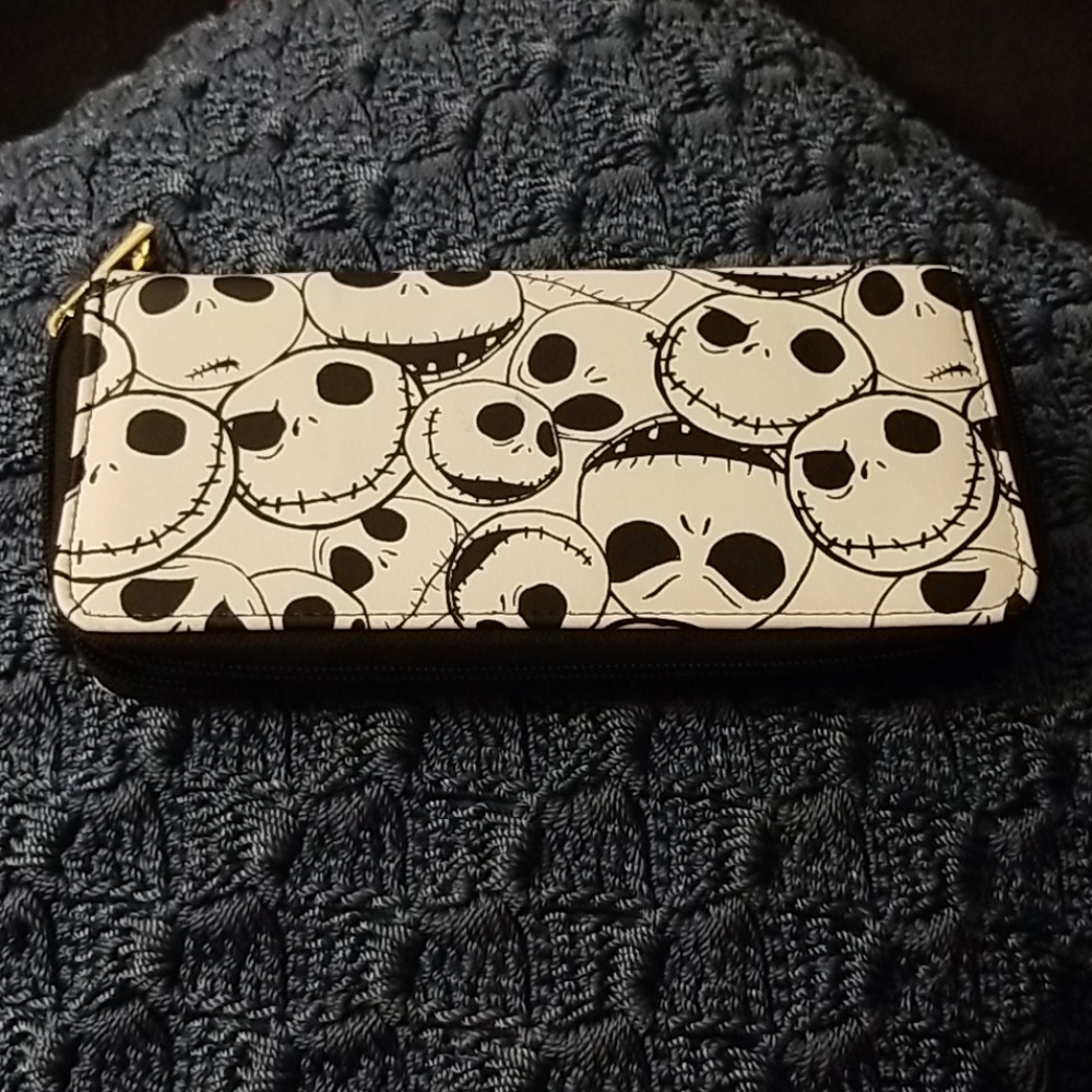 JACK SKELLINGTON ZIP Around wallet. NWOT
